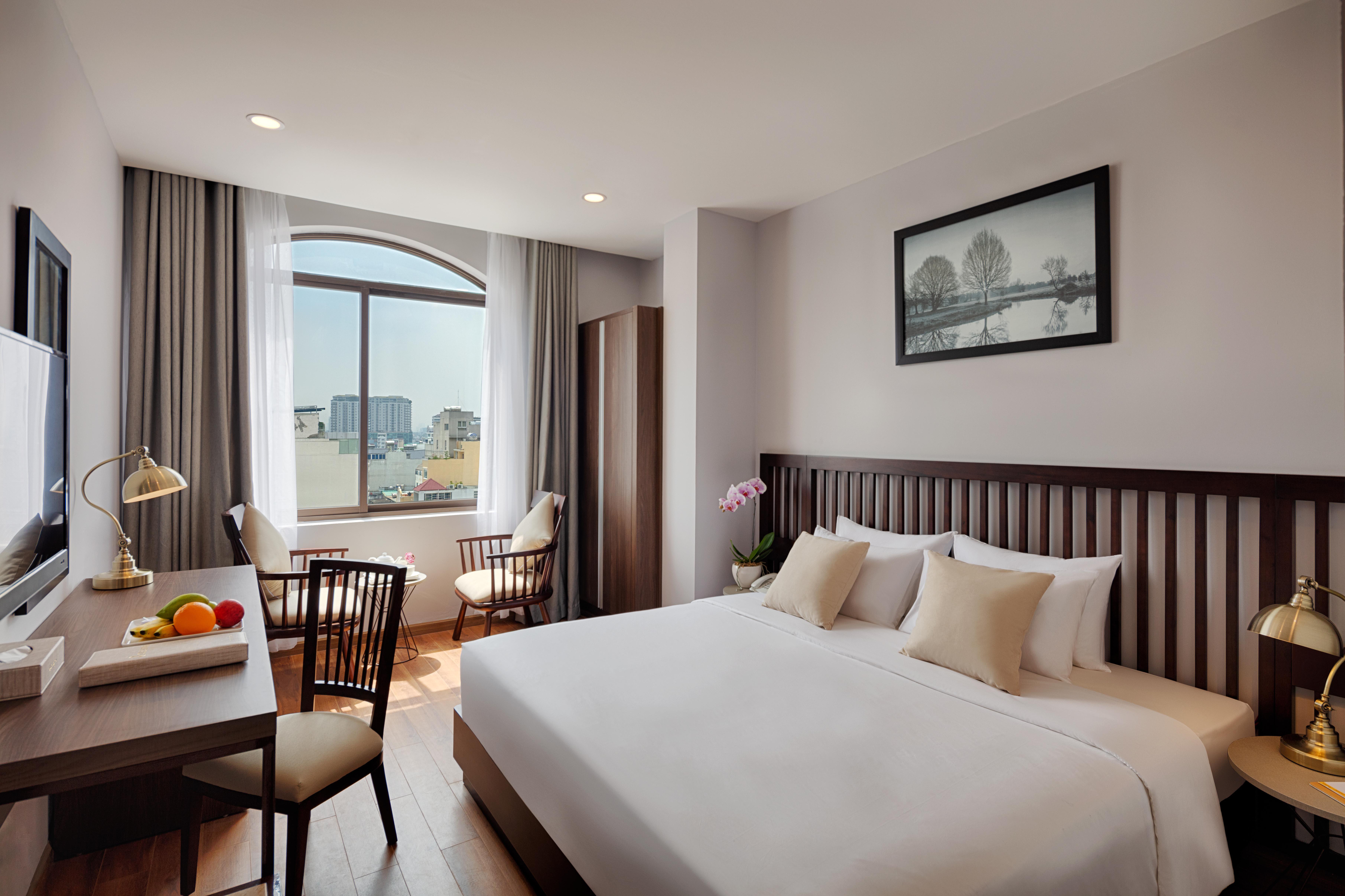 Happy Life Grand Hotel & Rooftop Skybar Thành Pho Ho Chí Minh Esterno foto